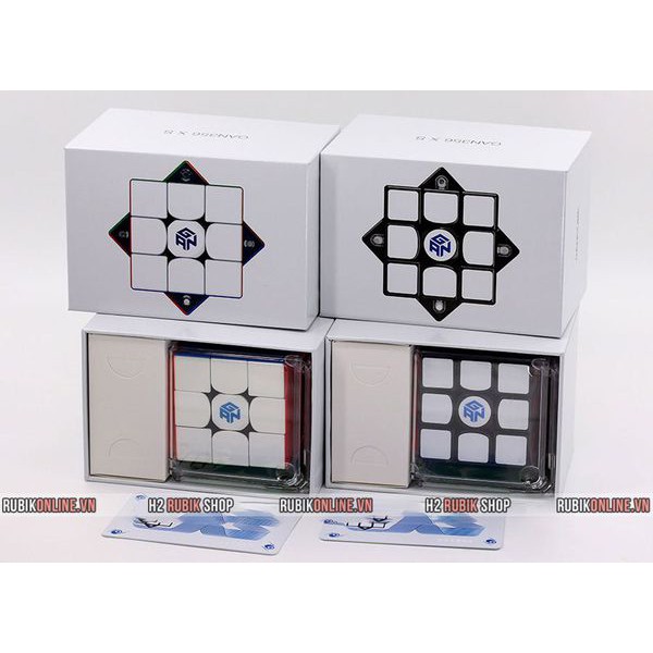 GAN 356 XS Rubik 3x3 FlagShip năm 2020 của GAN Cube (Tặng kèm đế kê, túi GAN và Lube Sub-10 75k)