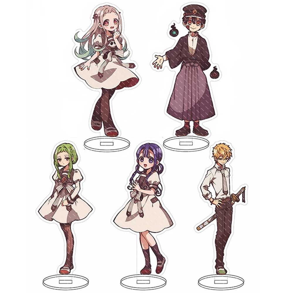 Mô hình đồ chơi nhân vật Hanako-kun trong suốt bằng acrylic 16cm chất lượng cao