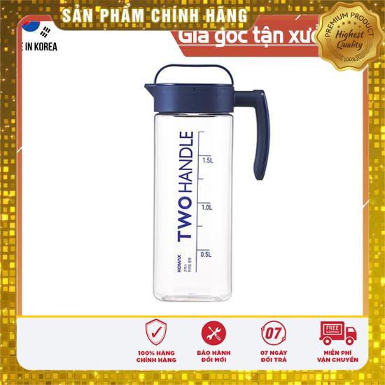 Bình nước nhựa Hàn Quốc TWO HANDLE có tay cầm KOMAX 2L