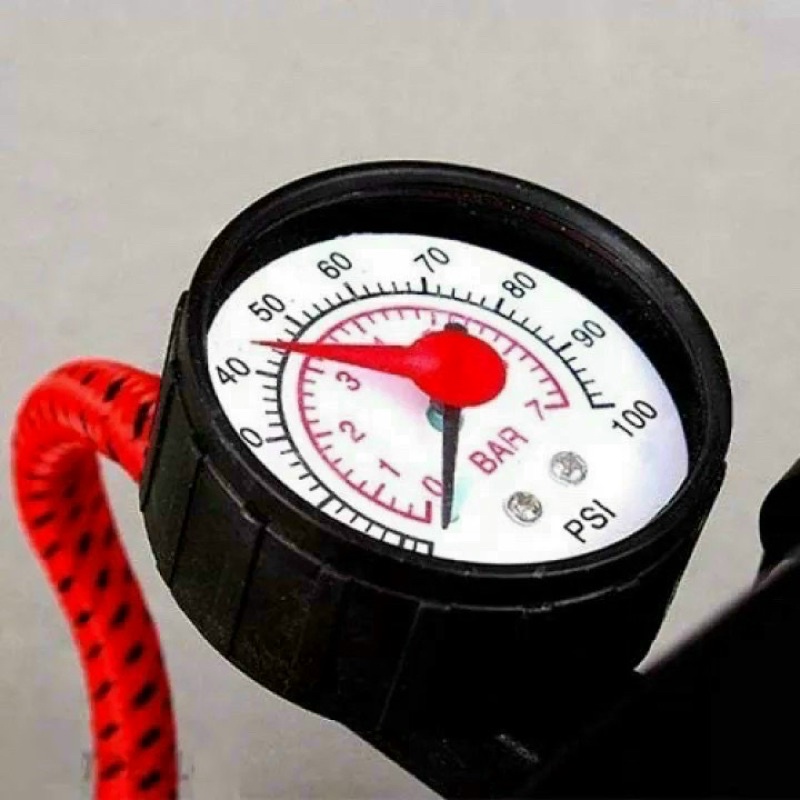 Bơm đạp chân xe máy - xe đạp - ô tô đa năng tiện dụng