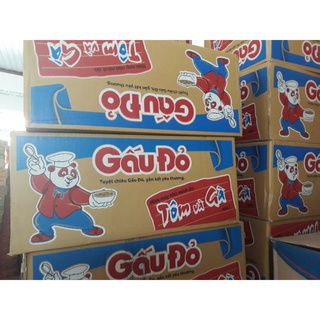 THÙNG MỲ GẤU ĐỎ SỢI PHỞ 30 GÓI/THÙNG