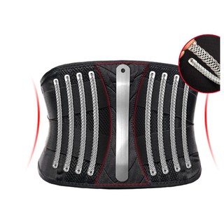 Đai lưng cao cấp 8 lò xo giảm chấn thương, thoái hóa, thoát vị, tập Gym, giảm béo