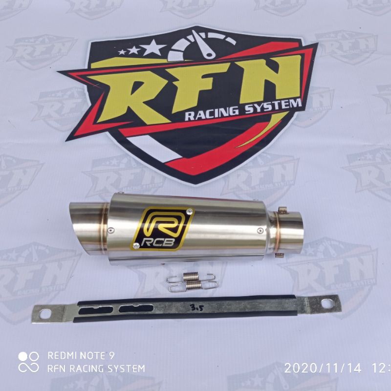 Ống Giảm Thanh Rcb Cbr 150 R Cb 150 R 15 V2 V3 Mx King New Vixion R Nvl Gsx Mega Pro Cz 1