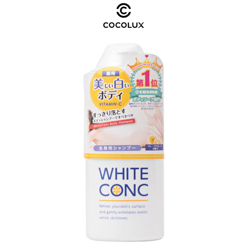 [Công Ty, Tem Phụ] Sữa tắm trắng White Conc 360ML Nhật Bản-[COCOLUX]