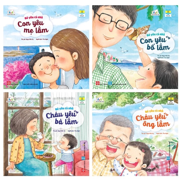 Sách Bộ Sách Bé Yêu Cả Nhà (Bộ 4 Cuốn)