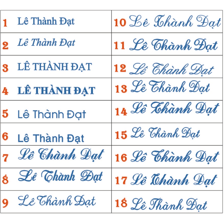 Khắc dấu tên theo yêu cầu