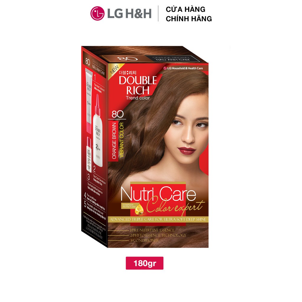 Kem nhuộm tóc thời trang Double Rich Beaty Color &amp; Nutri Care Trend Colour