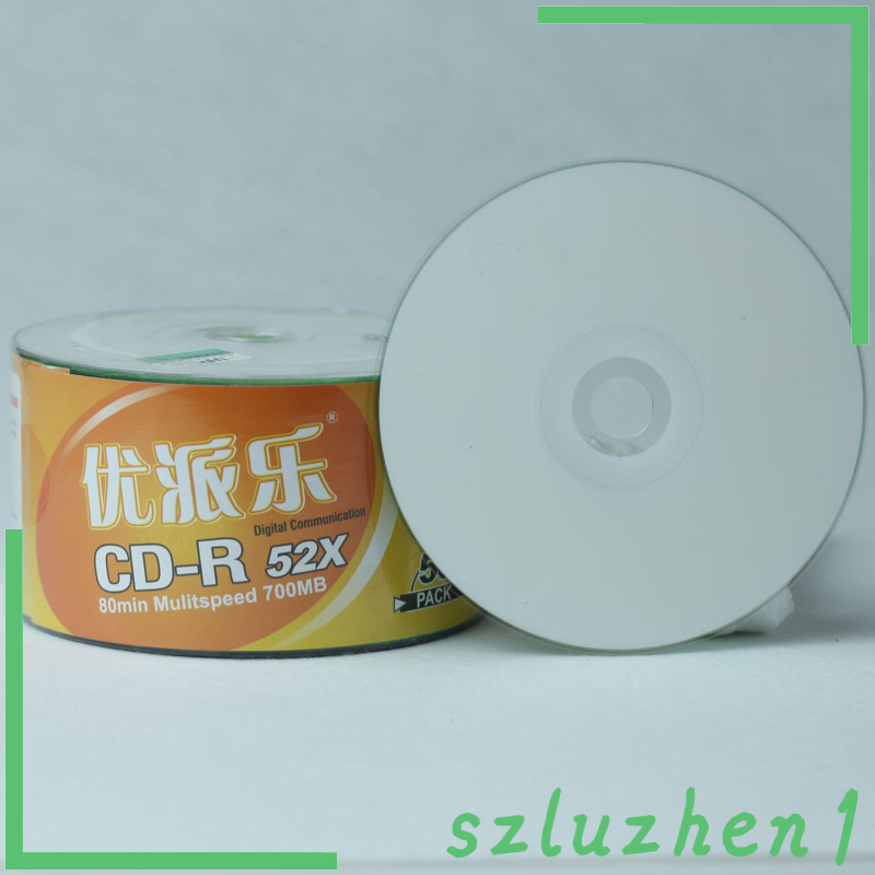 (Hàng Mới Về) 50 Đĩa Cd-R 700mb Hỗ Trợ Ghi Âm Và Truyền Dữ Liệu | BigBuy360 - bigbuy360.vn