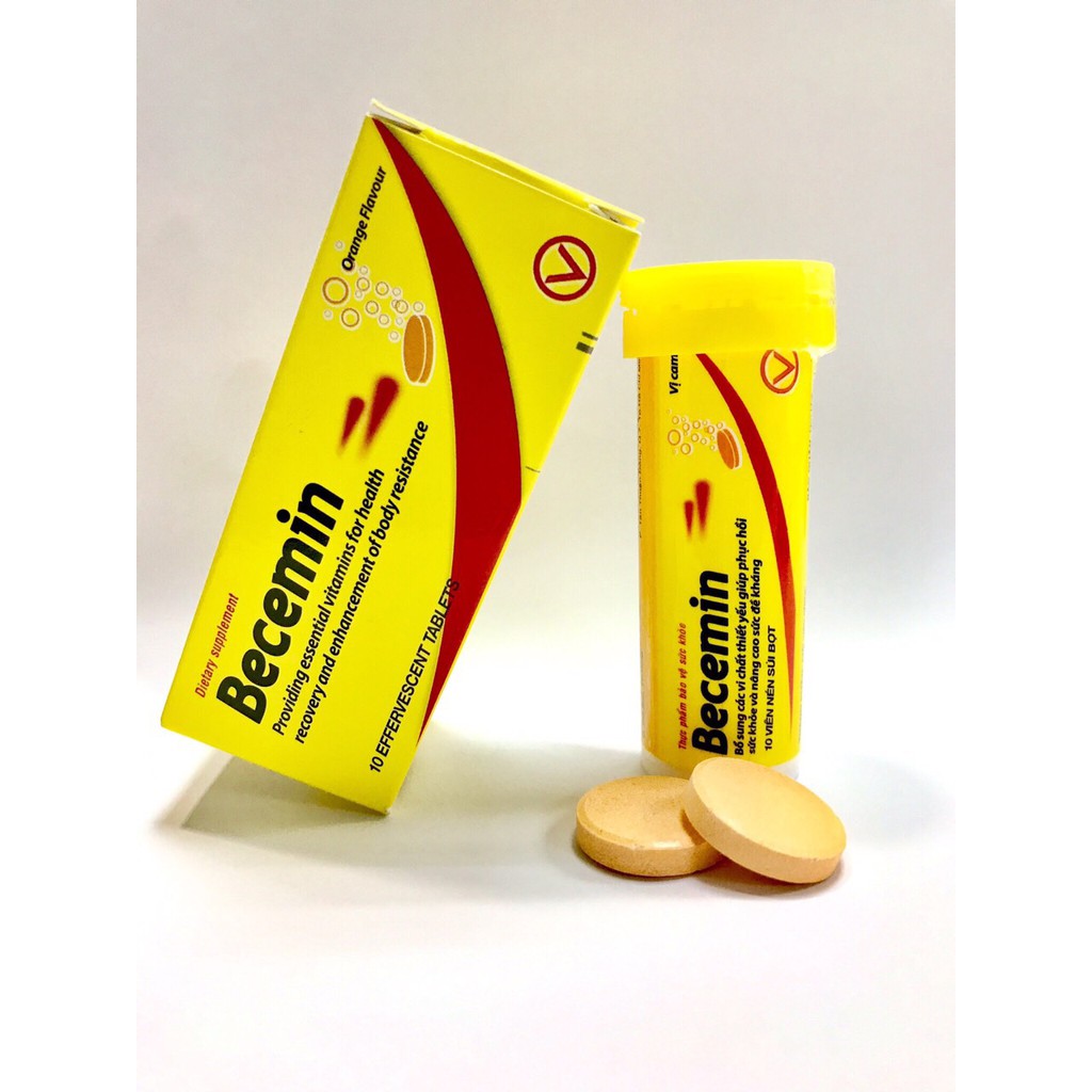 👌[CHÍNH HÃNG] VIÊN SỦI VITAMIN TỔNG HỢP BECEMIN-TĂNG SỨC ĐỀ KHÁNG, HỒI PHỤC SỨC KHỎE, ĐÁNH TAN MỆT MỎI