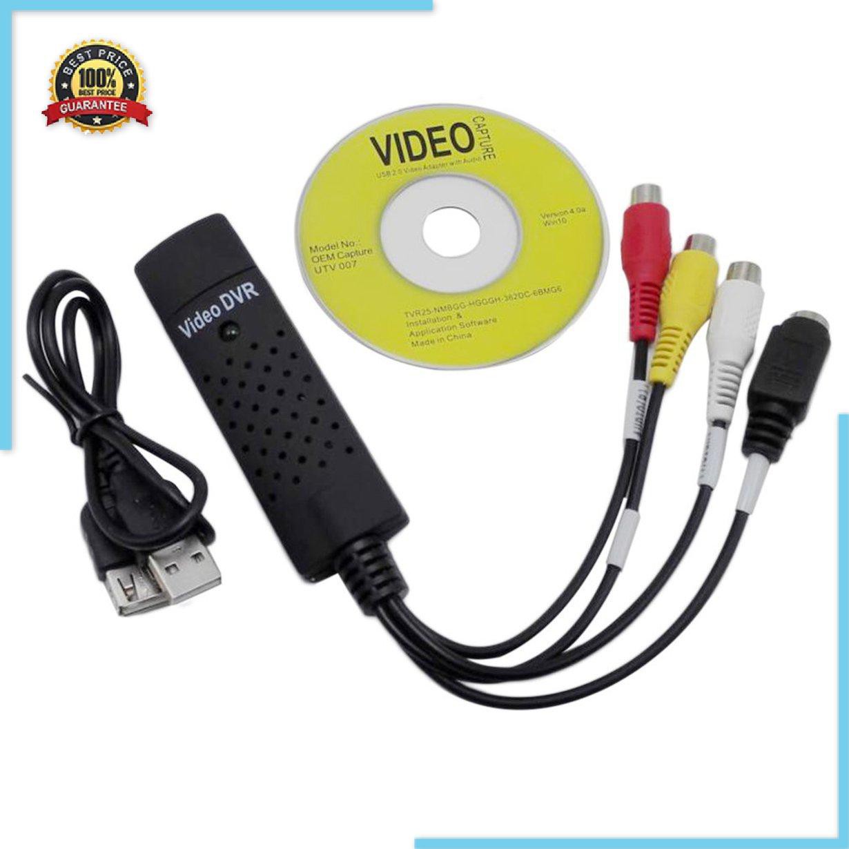 Bộ Chuyển Đổi Thẻ Video Usb 2.0 Cho Tv / Dvd Dvr Vhs | BigBuy360 - bigbuy360.vn