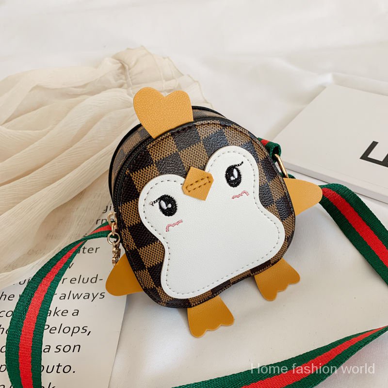 Túi xách hình chim cánh cụt dễ thương cho trẻ nhỏ