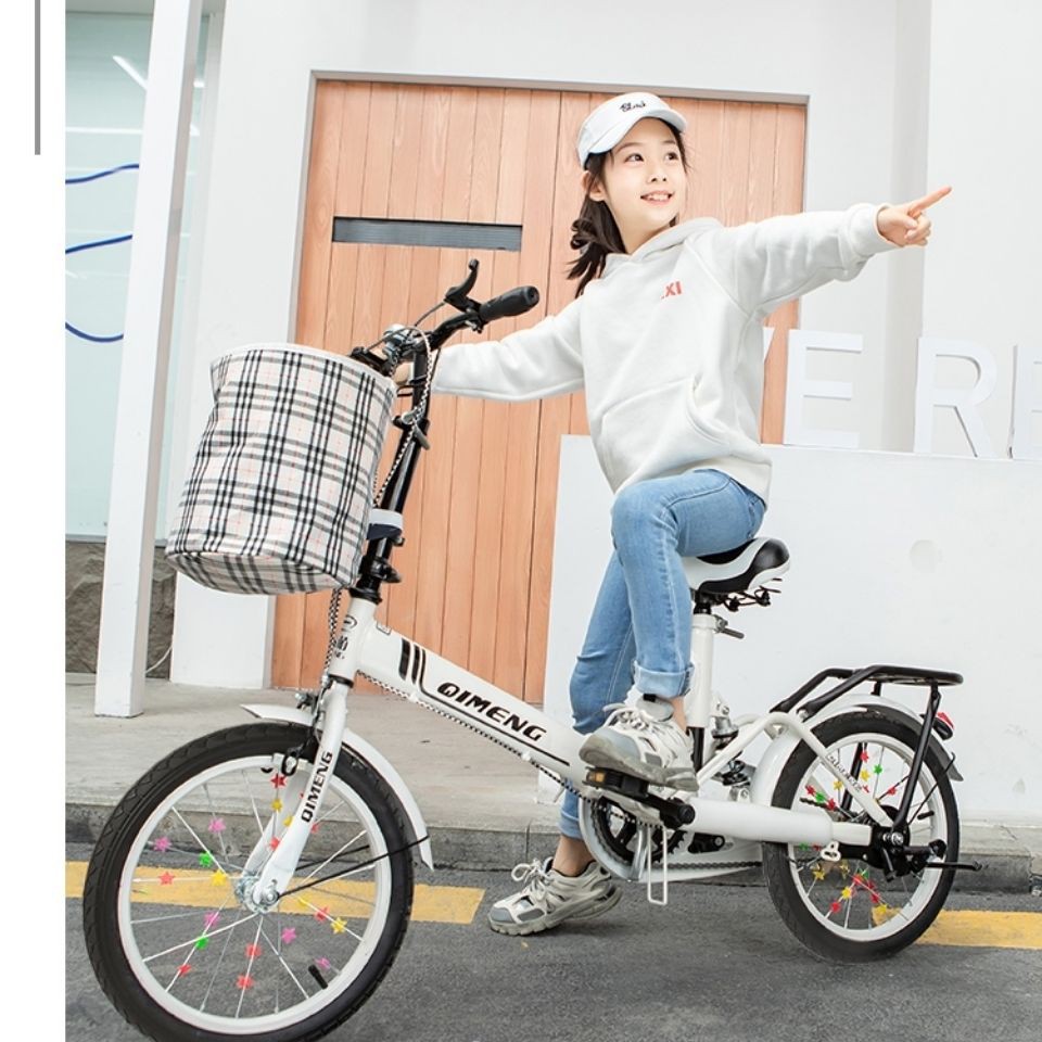 miễn phí lắp đặt cho trẻ em Xe đạp gấp lớn 8-10-15 tuổi 16 Nữ sinh 20 inch Trường tiểu học đi Giảm sốc