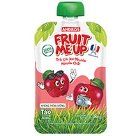 Trái cây xay nhuyễn nguyên chất Andros Fruit Me Up - Dâu Ổi Hồng (90g)