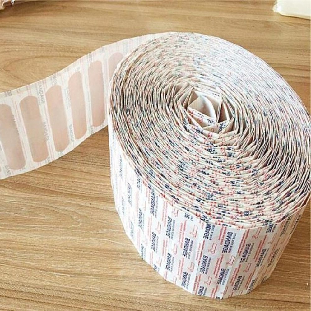 Bộ 50 / 100 / 160 Băng Dán Sơ Cứu Chống Nước Thoáng Khí In Họa Tiết Hoạt Hình Dễ Thương