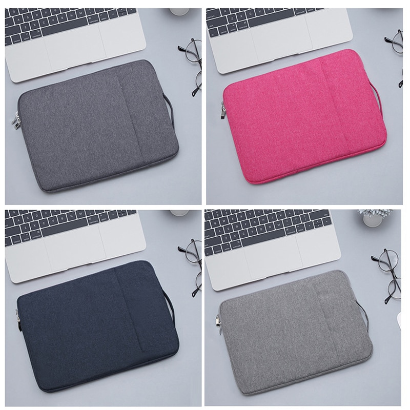 Túi Vải Denim Đựng laptop Chống Sốc 11 inch Cho iPad 7th Gen 10.2 inch 2019 Air 3 Pro 10.5 9.7