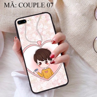 Ốp lưng iPhone 7 Plus viền dẻo TPU BST Ốp cặp