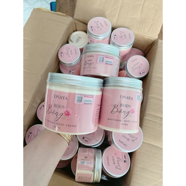 KEM BODY BÔNG ONAYA Hủ 500g Tặng 150g