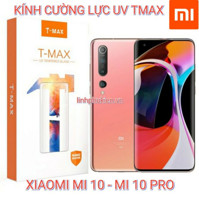 Kính cường lực UV TMAX cho Xiaomi Mi10 - Mi 10 Pro - Mi 10 Ultra - Mi 11 - Mi 11 Pro - Mi 11 Ultra [ CHÍNH HÃNG TMAX ]