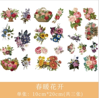 Bộ 3 Miếng Dán Trang Trí Dễ Thương