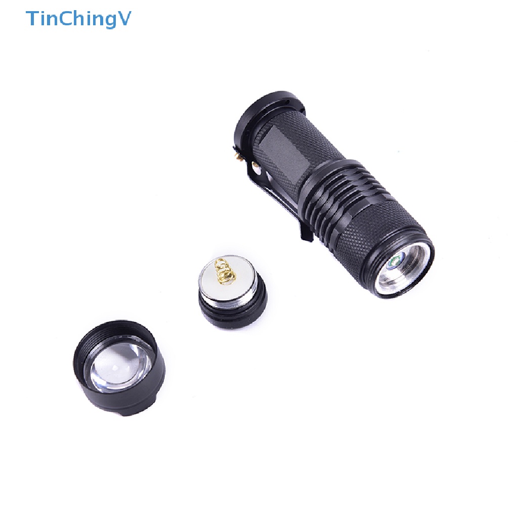 [TinChingV] Đèn Pin LED Màu Đỏ / Xanh Lá / Xanh Dương Ánh Sáng Xanh Dương Nhìn Ban Đêm Cho Cắm Trại Hung [Mới]