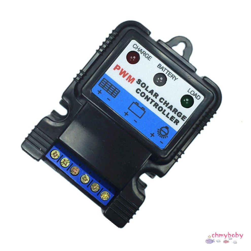 Bộ điều khiển năng lượng mặt trời 6V 12V Pin axit chì Điều khiển thời gian ánh sáng đèn năng lượng mặt trời [8/22]