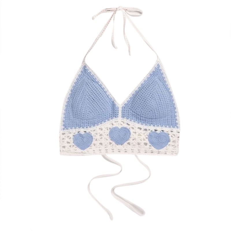 Áo Lửng Hai Dây Hở Lưng Có Mút Đệm Quyến Rũ Dành Cho Nữ