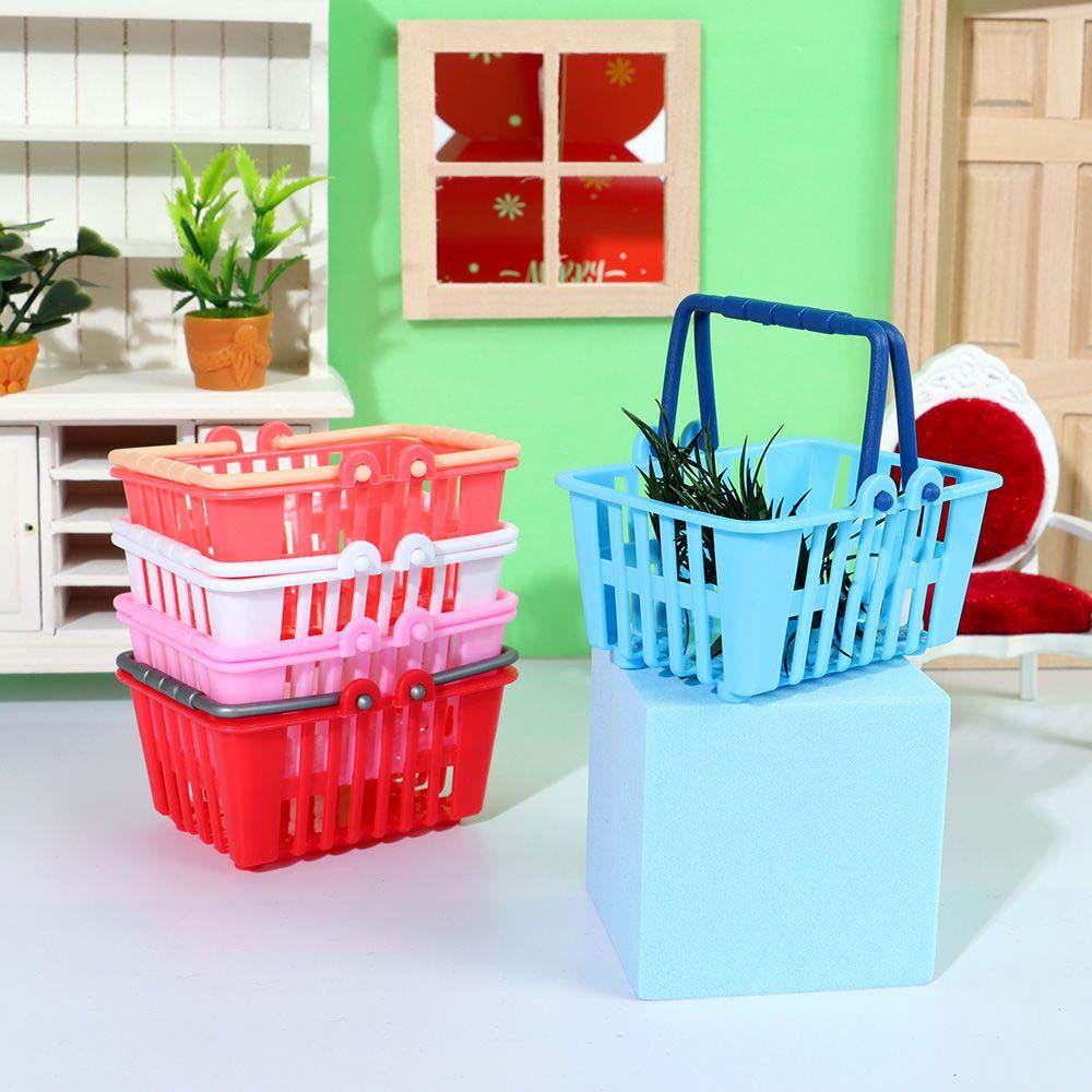 Mô Hình Giỏ Mua Sắm Mini Trang Trí Nhà Búp Bê