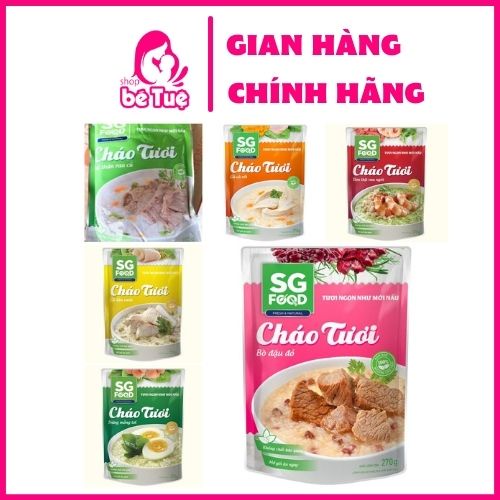 Cháo tươi Sài Gòn Food 270gr