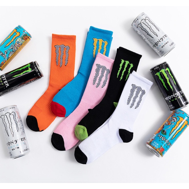 Vớ Tất MONSTER cao cổ  Nam Nữ phong cách  thể thao, trẻ trung, năng động.