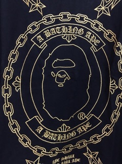 Tee bape hình thêu cao cấp