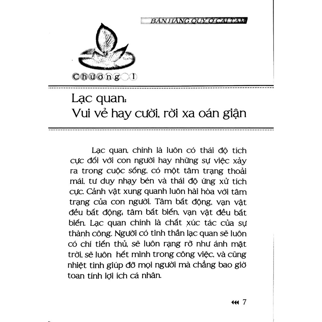 Sách Minh Long - Bán Hàng Quý Ở Cái Tâm