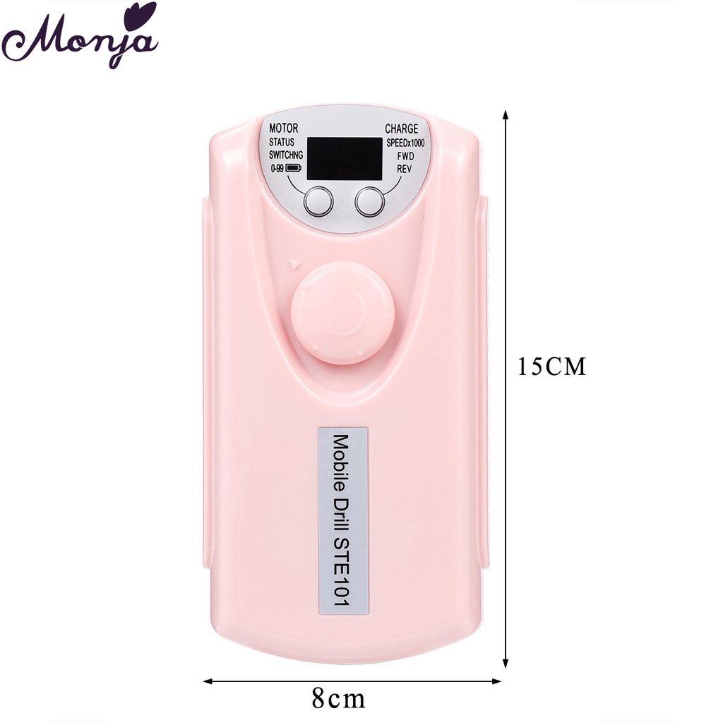 MONJA Máy Mài Móng Tay 30000 RPM Có Thể Sạc Lại Tiện Dụng Chất Lượng Cao