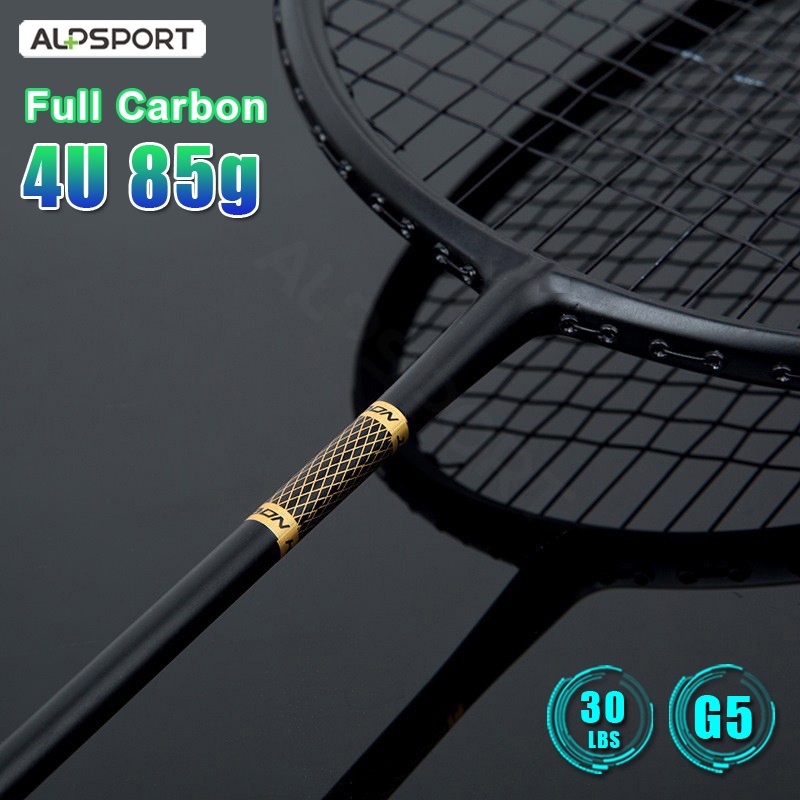 Vợt cầu lông ALPSPORT ALP ZJ2.0 PRO 5U 78g G5 bằng sợi carbon 100% chất lượng cao
