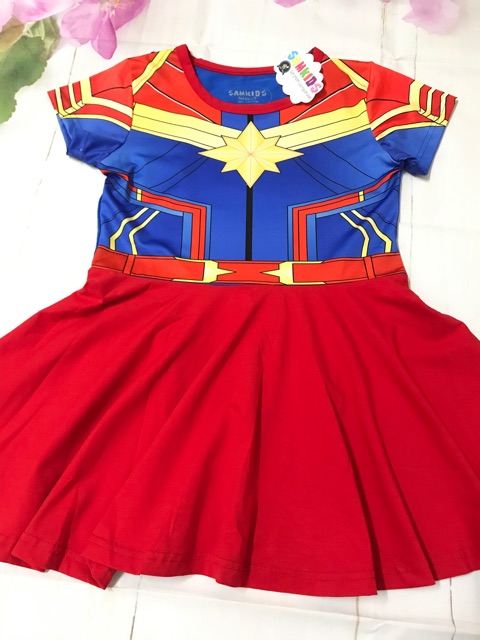 Đầm siêu nhân cho bé gái - SAMKIDS