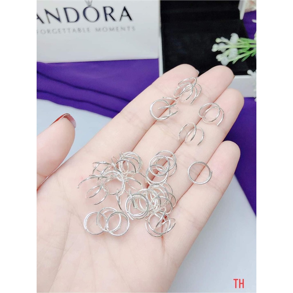 Bông tai bạc sale