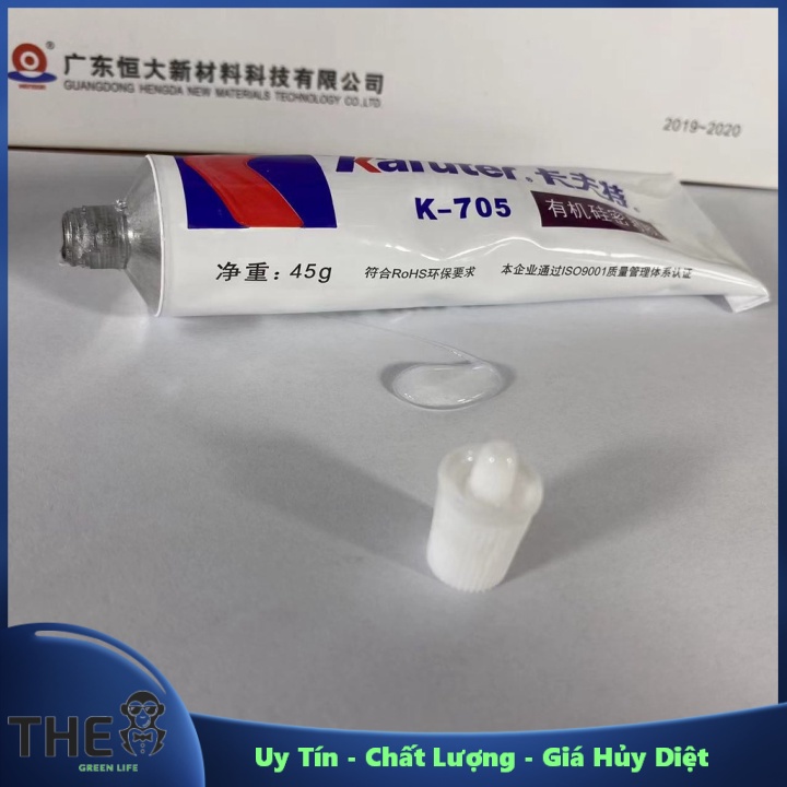 Keo Tản Nhiệt Kafuter K-705 Trong Suốt ,Keo Silicone Đổ Mạch 45g ---Uy Tín - Chất Lượng - Giá Hủy Diệt