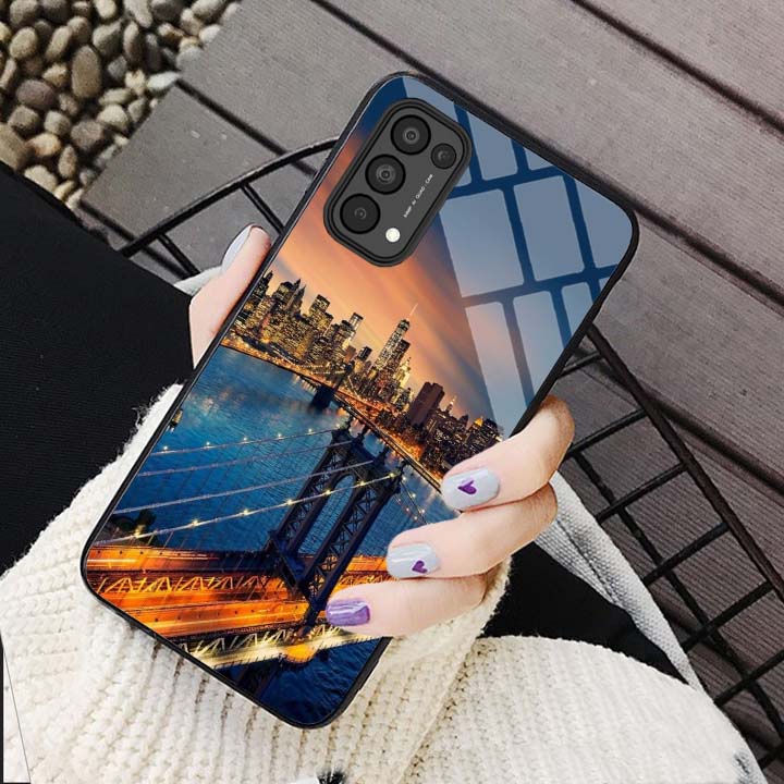 Ốp OPPO RENO 6 5G, RENO 6Z, RENO 7 4G, RENO 7 5G, RENO 7Z Mặt kính cường lực Cao Cấp, Sang Trọng thiết kế Độc Quyền