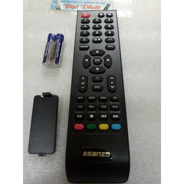 Điều khiển Tivi Asanzo LCD Trái Tim Ngôi Nhà ( Hàng Zin Theo Máy Mới 100% )