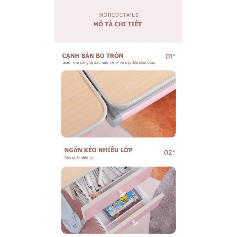 Bàn Học Thông Minh Chống Gù Chống Cận DISNEY 1206 (cốt gỗ tự nhiên) phù hợp 4-18 tuổi _MOMOMART | BigBuy360 - bigbuy360.vn