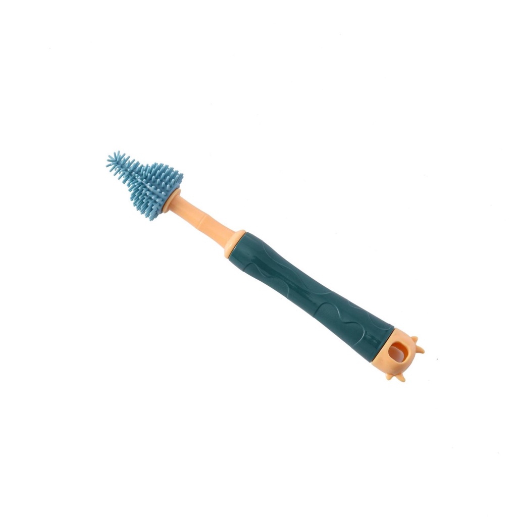 Cọ bình sữa Silicon cao cấp tay cầm xoay 360 độ dùng cho mọi loại bình