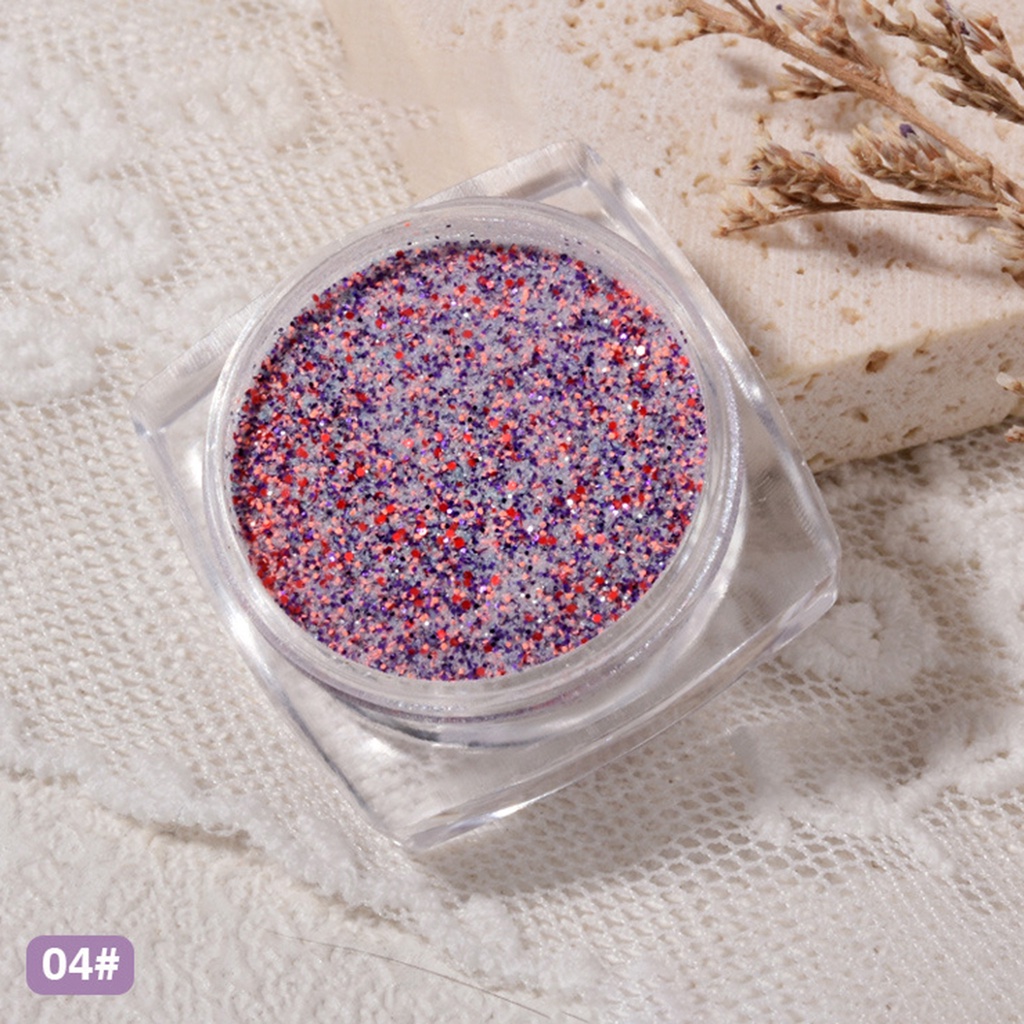 Bột Kim Tuyến Lấp Lánh Trang Trí Móng Tay 5g