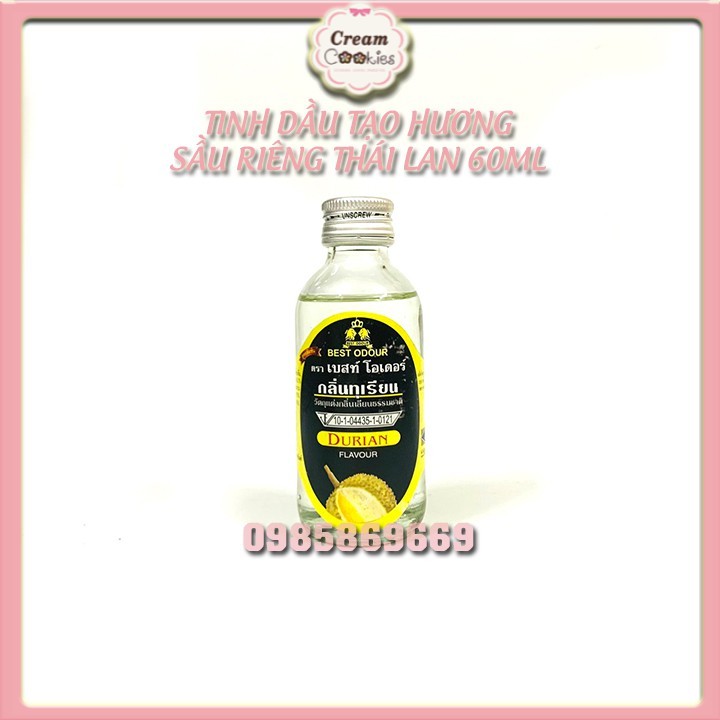 ✿✿✿Tinh Chất Thái Best Odour Dùng Cho Thực Phẩm Tạo Hương Sầu Riêng Chai 60ml✿✿✿