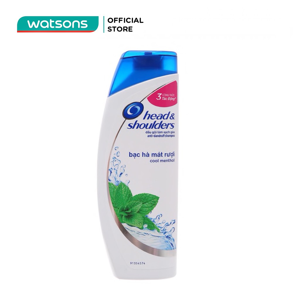 Dầu Gội Head &amp; Shoulders Bạc Hà Mát Rượi 350ml