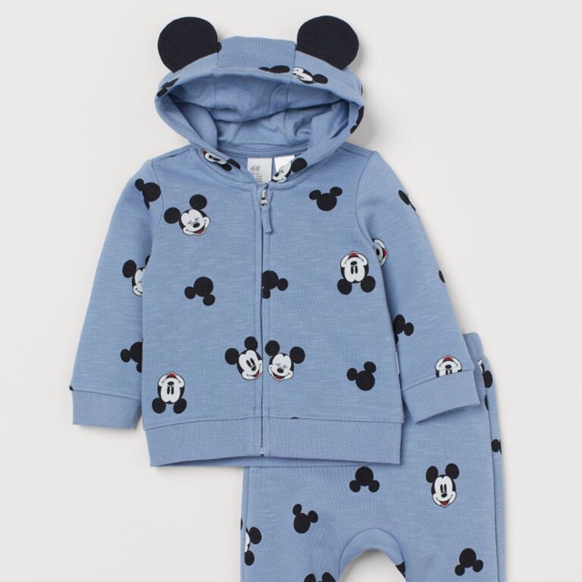 Bộ khoác nỉ HM mickey đáng yêu