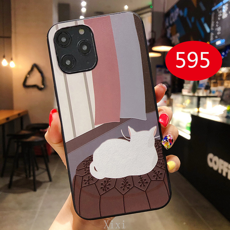 Ốp Lưng Tpu Mềm In Hình Mèo Hoạt Hình Đáng Yêu Cho Samsung Galaxy Note 20 Ultra Note 10 Lite Note 10 + 9 8 S20Fe S20 Ultra