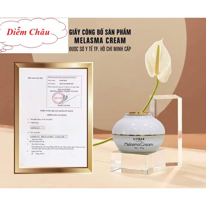 CAO NÁM LODAS MELASMA - COMBO Chính hiệu