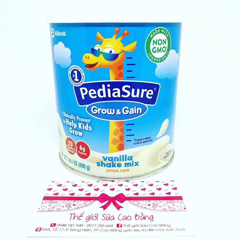 Sữa Pediasure Mỹ 400g Date 2020