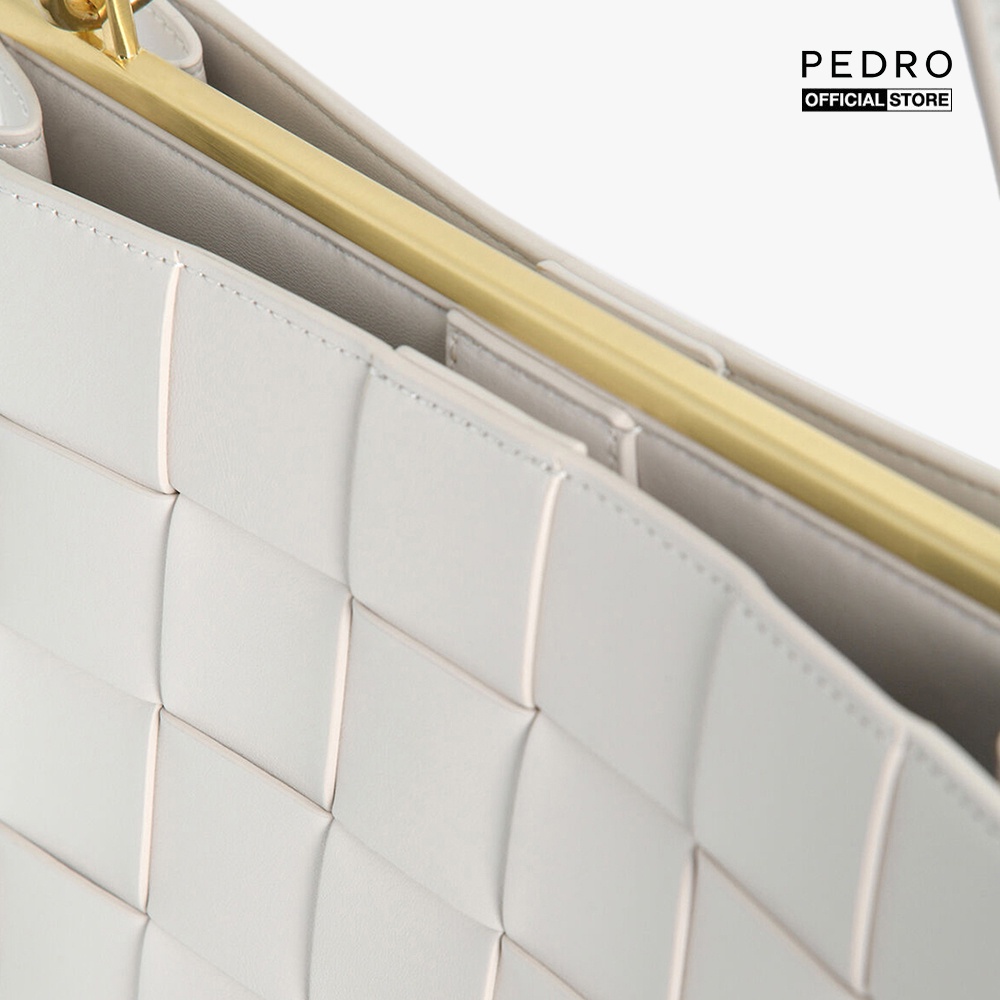 PEDRO - Túi xách tay nữ chữ nhật Woven PW2-56390020-41