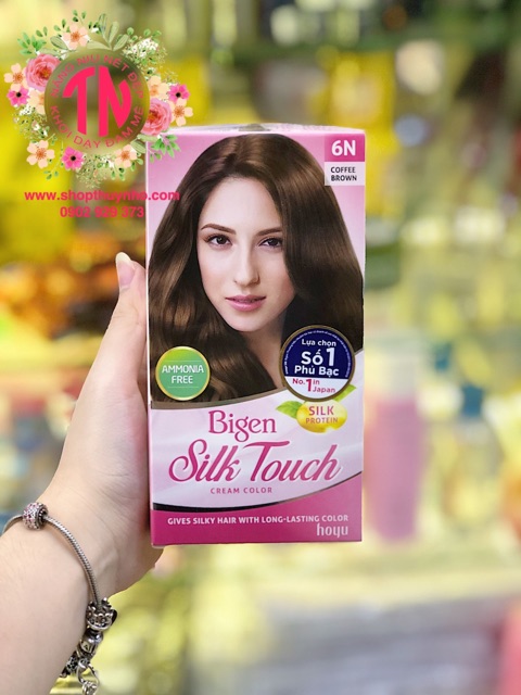 Thuốc nhuộm tóc Bigen Silk Touch Cream Color