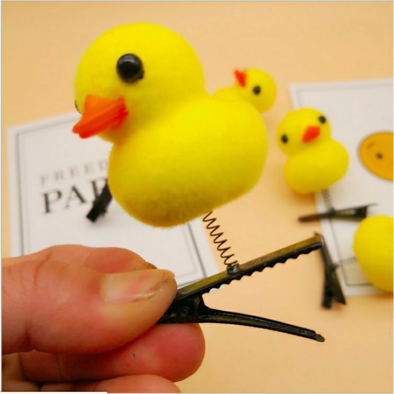 HOT |  KẸP TÓC MỎ VỊT HÌNH CHÚ VIT CON 3D SIÊU CƯNG | VIDEO THẬT | KISS PLAZA